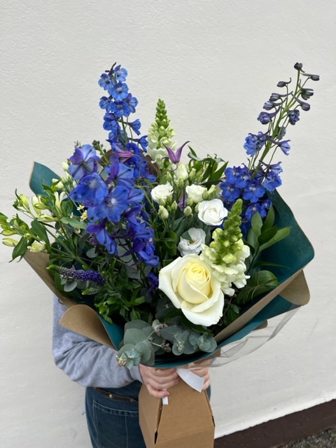 Blue Bees Handtied
