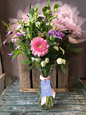 Carafe of flowers