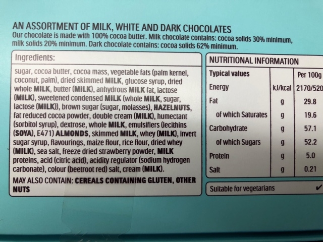 Chocolates  Thorntons