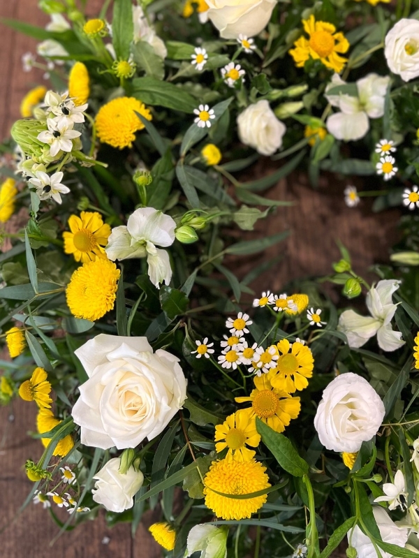 Sunlit Meadow Wreath