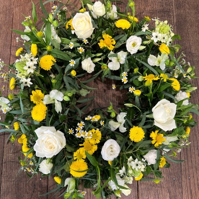 Sunlit Meadow Wreath