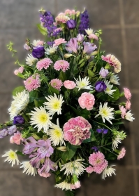 Pink, White and Lilac Spray