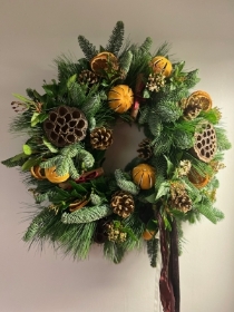 Festive Spice Door wreath