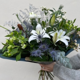 Winter Sky Handtied