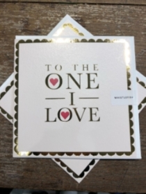 To the one I love card