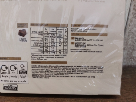 Dairy Box  Classic Collection