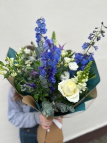 Blue Bees Handtied