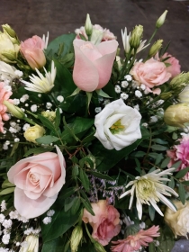 Classic Posy Pink and Whites