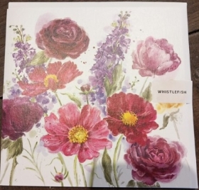 Red flowers  generic card