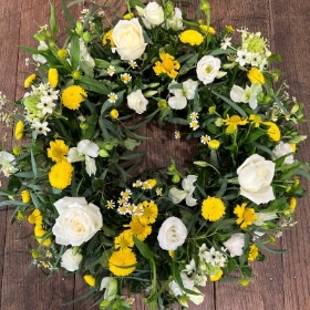 Sunlit Meadow Wreath