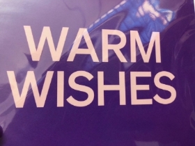 Warm wishes card